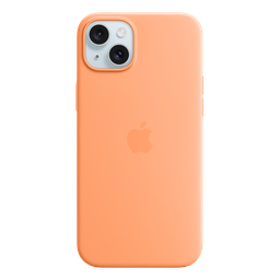 [MT173ZM/A] Funda de Silicona para iPhone 15 Plus - Naranjada