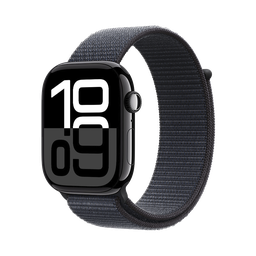 [MWWR3AM/A] Apple Watch S10 GPS 46mm - Caja de Aluminio Negro Azabache - Loop Deportivo Tinta