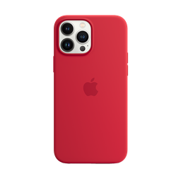 [MM2V3ZM/A] Apple Funda de Silicona iPhone 13 Pro Max - Rojo