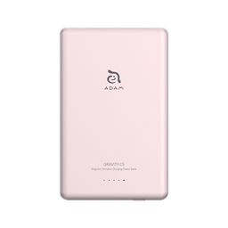 [APBADGVC5PK] Adam Elements GRAVITY C5 5000mAh Banco de carga magnético inalámbrico - Rosa