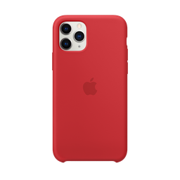 [MWYH2ZM/A] Apple Funda de Silicona iPhone 11 Pro - Rojo