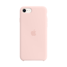 [MXYK2ZM/A] Apple Funda de Silicona iPhone SE - Arena Rosa